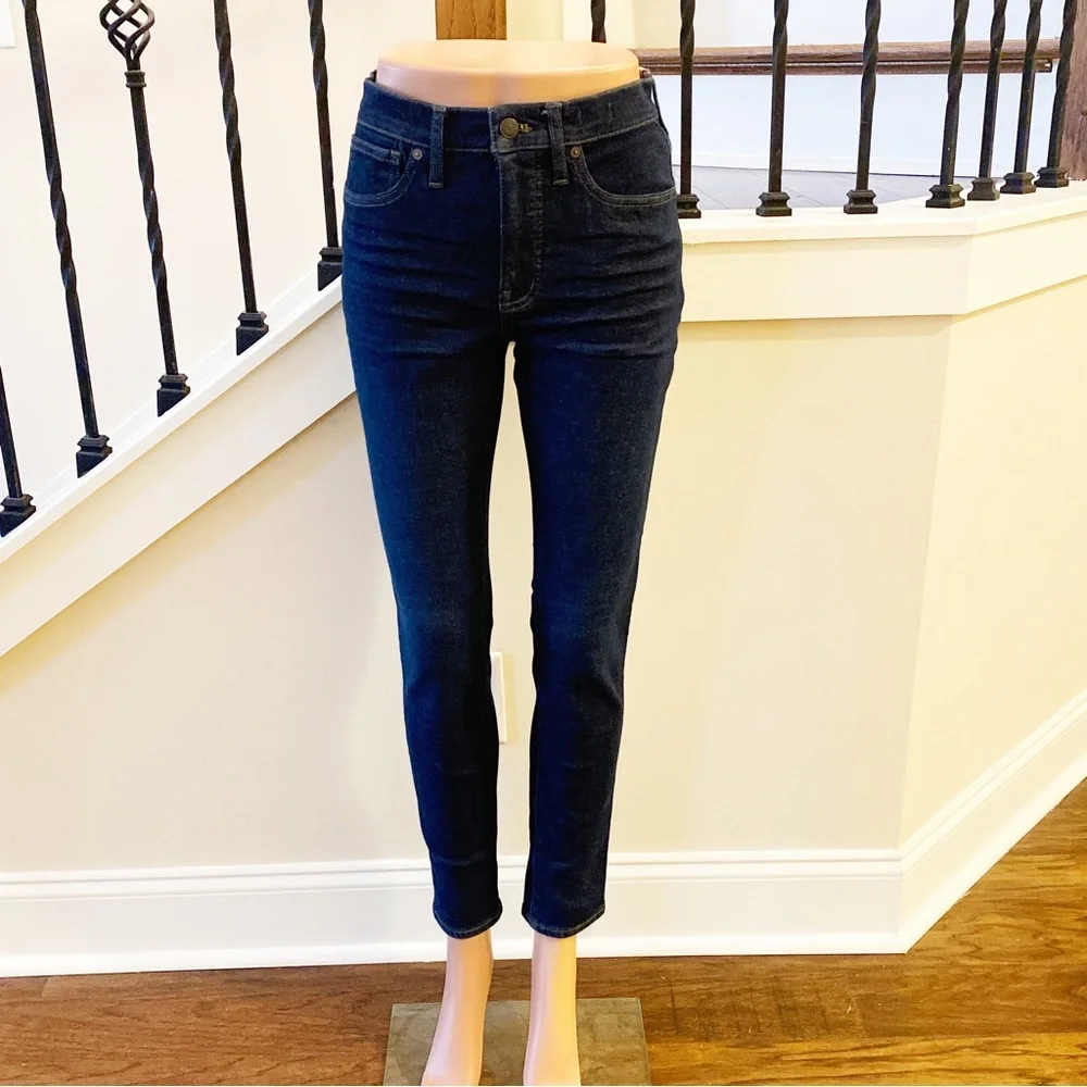 NWT Madewell 9" Mid-Rise Skinny Jeans in Orland Wash T0305, T0306, T0307 - Picture 2 of 11